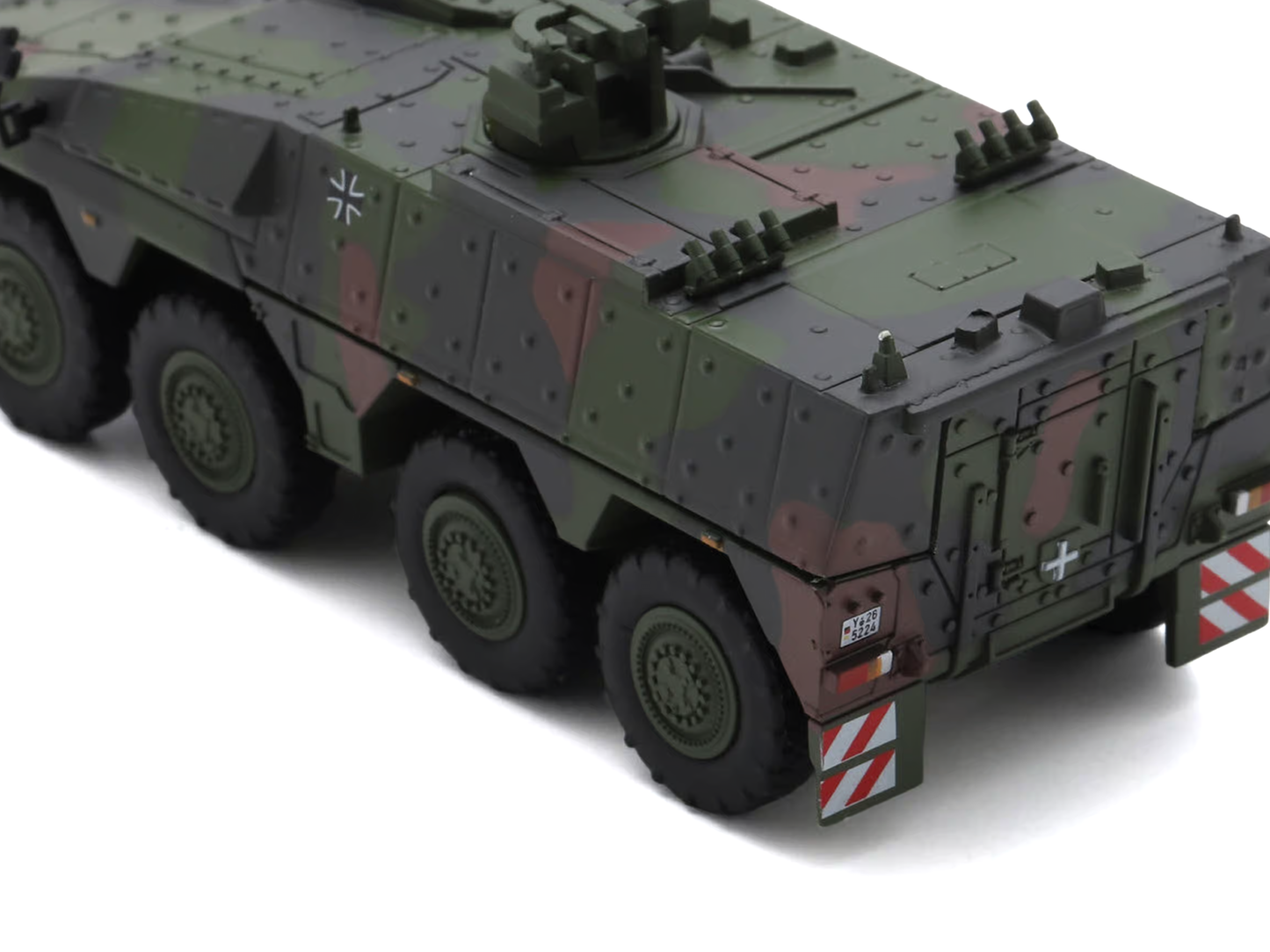Tpz. Tank Boxer "German Army" Green Camouflage 1/87 (HO) Scale T&y Diecast Model Car by Schuco
