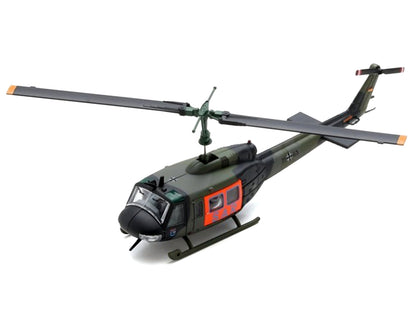 Bell UH 1D Helicopter "SAR - German Army" Green Camouflage 1/87 (HO) Scale T&y Diecast Model Car by Schuco