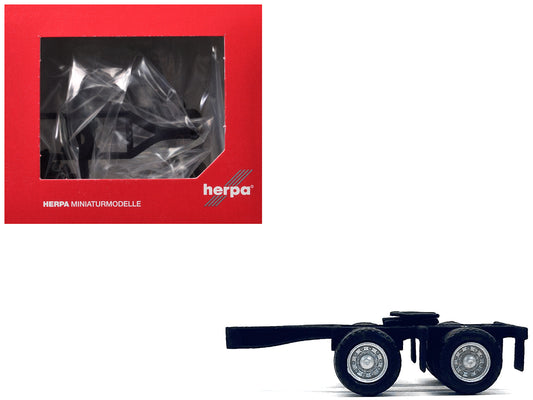 Dual Axle Converter Dolly A-Train 1/87 (HO) Plastic Model by Promotex T&y