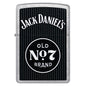 Zippo Windproof Lighter Jack Daniels® Color Image - Street Chrome