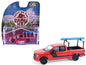 GreenLight 2015 Ford F-150 Pickup Truck with Ladder Rack Red Black Stripes "Down on the Farm" Series 11 1/64 Diecast Model by <h2>2015 Greenlight</h2> <p>High-quality car perfect for collectors and en