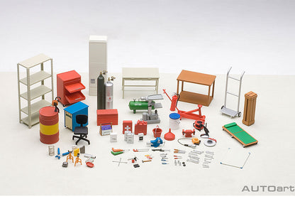 Garage Kit Set for 1/18 Scale Models by Autoart <h2>Garage Autoart</h2> <p>High-quality diecast model car perfect collectors and enthusiasts. Features detailed interior exterior craftsmanship, realist