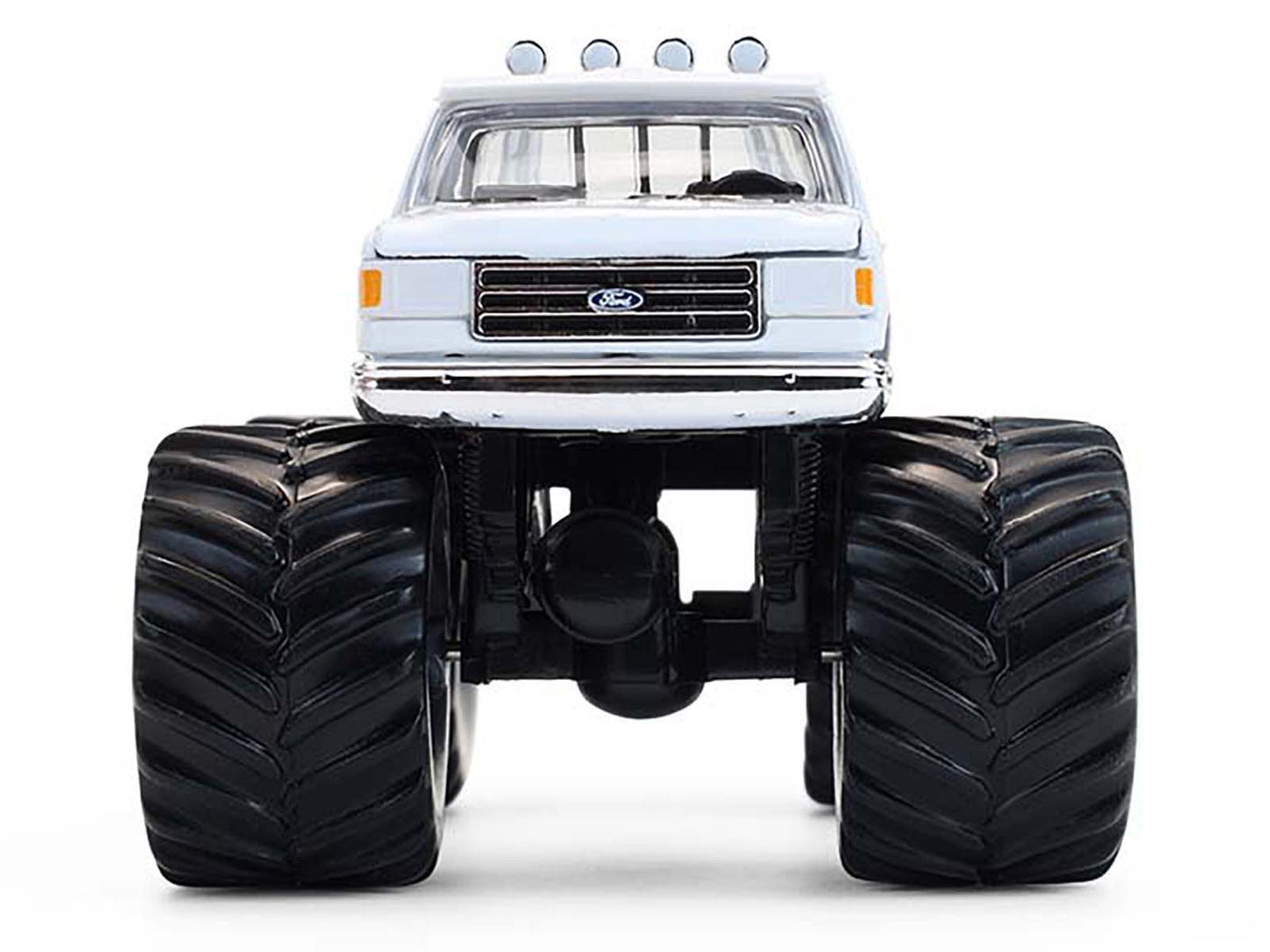 GreenLight 1988 Ford F-150 Monster Truck "Jersey Outlaw" White "Kings of Crunch" Series 16 1/64 Diecast Model Car by <h2>1988 Greenlight</h2> <p>High-quality perfect for collectors and enthusiasts. Fe
