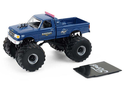 GreenLight 1990 Ford F-350 Monster Truck "Bigfoot #4" Blue "Kings of Crunch" Series 16 1/64 Diecast Model Car by <h2>1990 Greenlight</h2> <p>High-quality perfect for collectors and enthusiasts. Featur