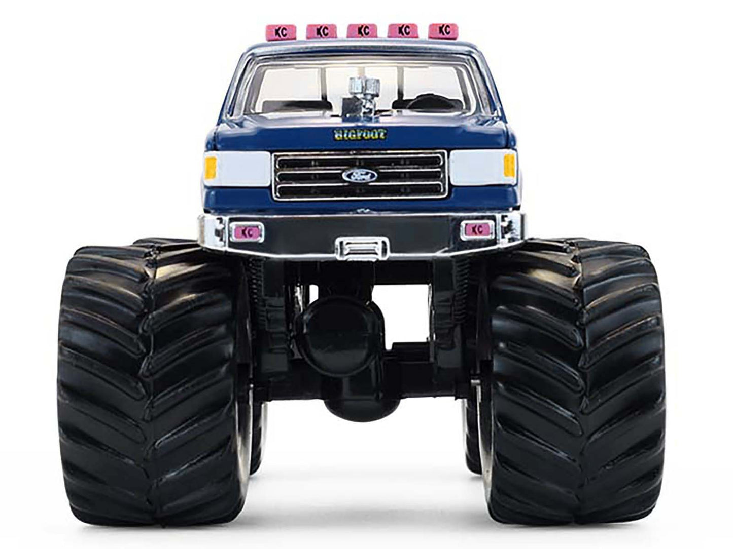 GreenLight 1990 Ford F-350 Monster Truck "Bigfoot #4" Blue "Kings of Crunch" Series 16 1/64 Diecast Model Car by <h2>1990 Greenlight</h2> <p>High-quality perfect for collectors and enthusiasts. Featur