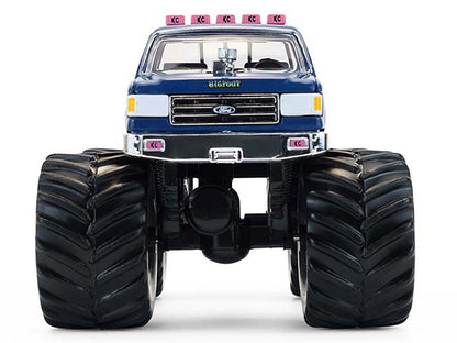 GreenLight 1990 Ford F-350 Monster Truck "Bigfoot #4" Blue "Kings of Crunch" Series 16 1/64 Diecast Model Car by <h2>1990 Greenlight</h2> <p>High-quality perfect for collectors and enthusiasts. Featur