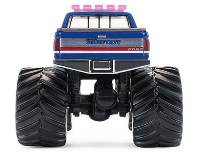 GreenLight 1990 Ford F-350 Monster Truck "Bigfoot #4" Blue "Kings of Crunch" Series 16 1/64 Diecast Model Car by <h2>1990 Greenlight</h2> <p>High-quality perfect for collectors and enthusiasts. Featur