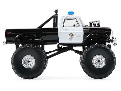 GreenLight 1978 Ford F-250 Monster Truck "LAPD (Los Angeles Police Department)" Black and White "Kings of Crunch - Hot Pursuit" Special Edition 1/64 Diecast Model Car by <h2>1978 Greenlight</h2> <p>Hi