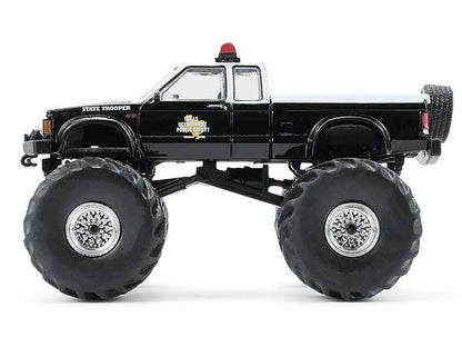 GreenLight 1990 GMC S-15 Monster Truck "Texas Department of Public Safety" Black and White "Kings Crunch - Hot Pursuit" Special Edition 1/64 Diecast Model Car by <h2>1990 Greenlight</h2> <p>High-quali