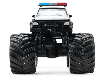 GreenLight 1990 GMC S-15 Monster Truck "Texas Department of Public Safety" Black and White "Kings Crunch - Hot Pursuit" Special Edition 1/64 Diecast Model Car by <h2>1990 Greenlight</h2> <p>High-quali