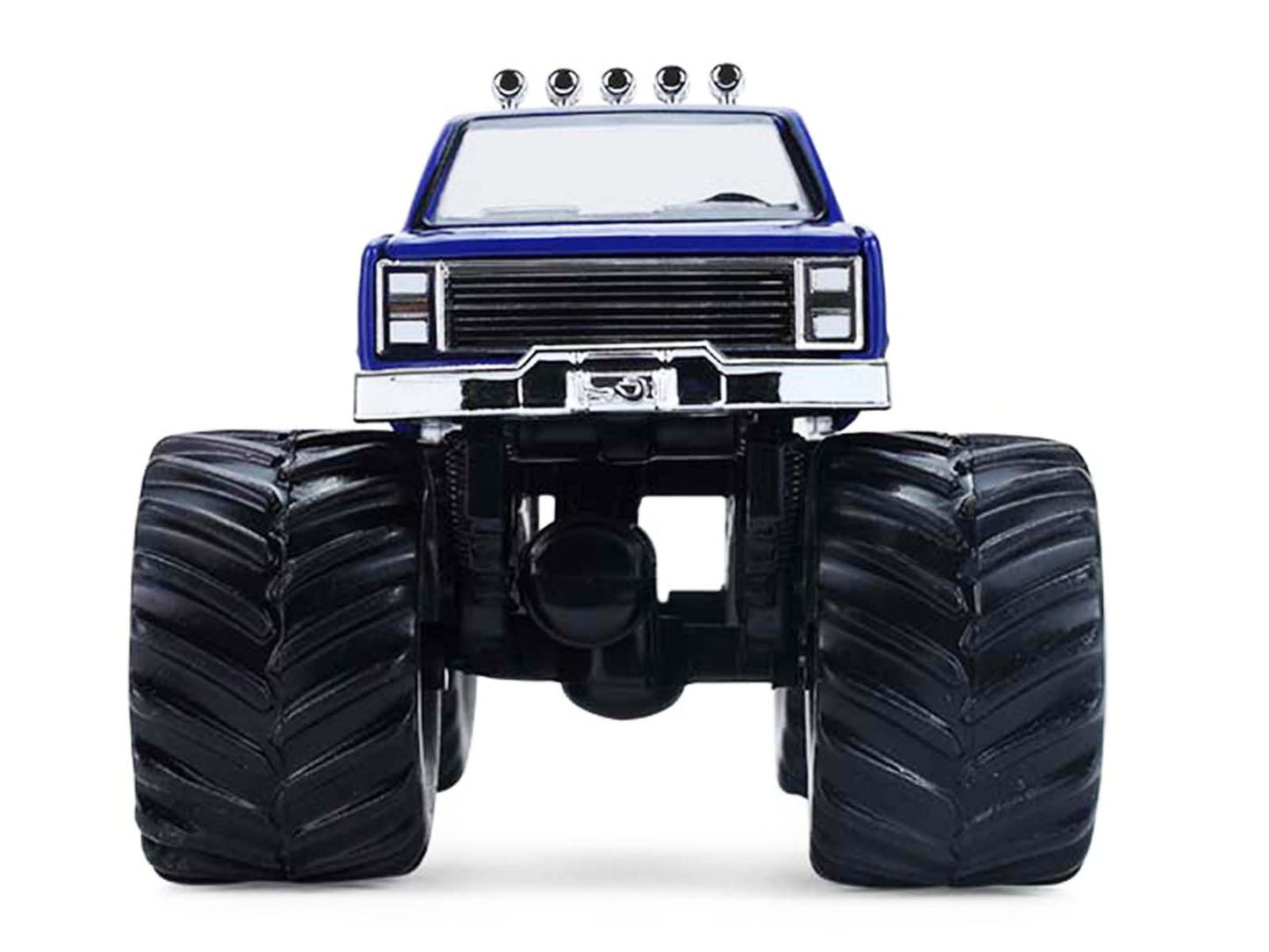 1981 Chevrolet K20 Monster Truck #5 "HendrickCars.com" Blue and White with Graphics "Kings of Crunch - Hendrick Motorsports Tribute" Special Edition 1/64 T&y Diecast Model Car by Greenlight