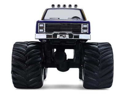 1984 Chevrolet C20 Monster Truck #9 "NAPA" Blue with Graphics "Kings of Crunch - Hendrick Motorsports Tribute" Special Edition 1/64 T&y Diecast Model Car by Greenlight