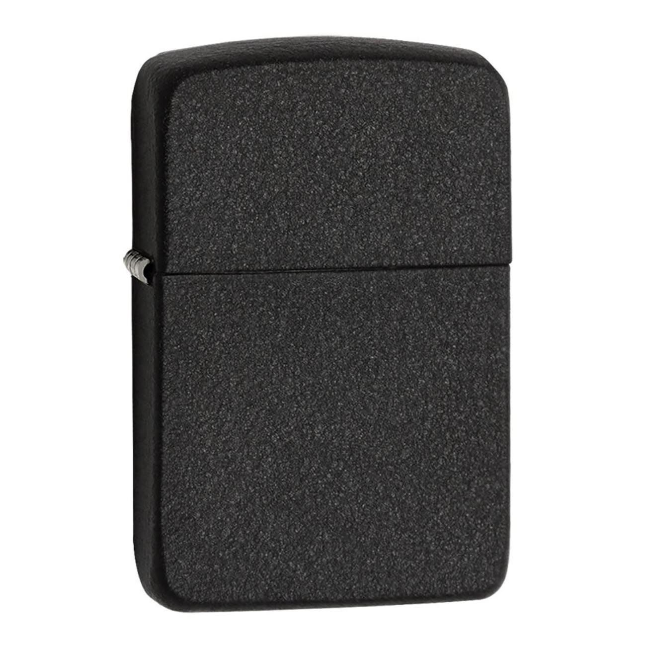 Zippo Tactical Pouch (OD Green) and Black Crackle Windproof Lighter Gift Set