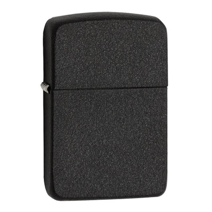 Zippo Tactical Pouch (OD Green) and Black Crackle Windproof Lighter Gift Set