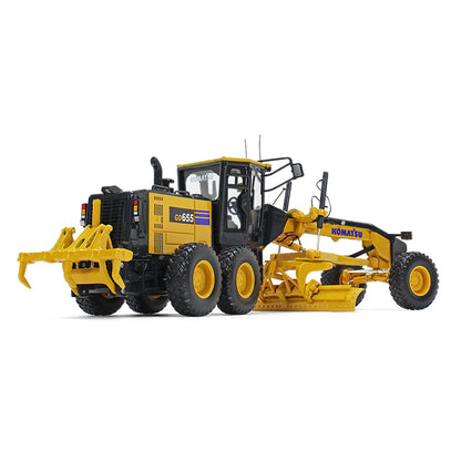 Komatsu GD655-6 Motor Grader with Ripper 1/50 Diecast by First Gear
