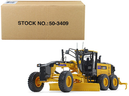 Komatsu GD655-6 Motor Grader with Ripper 1/50 Diecast by First Gear