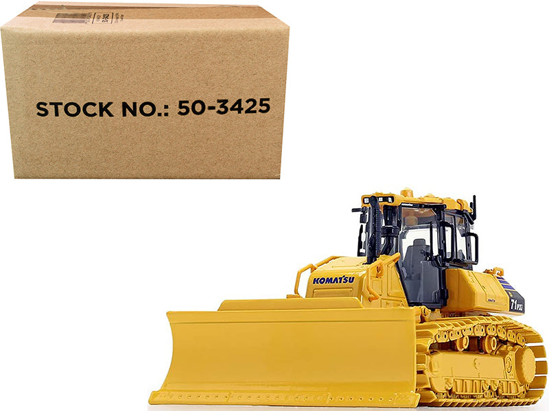 Komatsu D71PXi-24 Dozer with Drawbar 1/50 T&y Diecast Model by First Gear