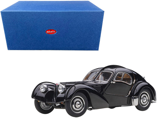 1938 Bugatti Type 57SC Atlantic with Disc Wheels Black 1/43 Diecast Model Car by Autoart <h2>1938 Autoart</h2> <p>High-quality perfect for collectors and enthusiasts. Features detailed interior exteri