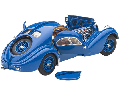 1938 Bugatti Type 57SC Atlantic with Metal Wire-Spoke Wheels Blue 1/43 Diecast Model Car by Autoart <h2>1938 Autoart</h2> <p>High-quality perfect for collectors and enthusiasts. Features detailed inte