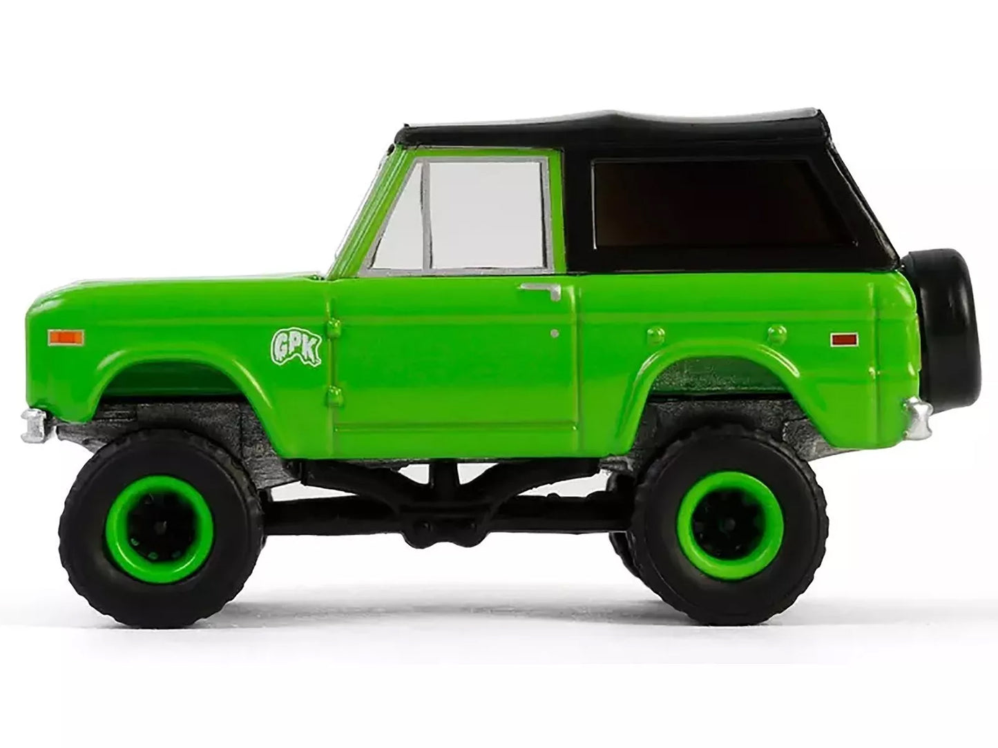 GreenLight 1969 Ford Bronco "Garbage Pail Kids: Super Snotty" Green with Black Top "San Diego Comic-Con 2024 Exclusive" 1/64 Diecast Model Car by <h2>1969 Greenlight</h2> <p>High-quality perfect for c