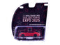 GreenLight 2024 Ford Mustang Dark Horse "Indiana" Red with Black Hood and Top "2025 Waltersons Collector's Expo Exclusive" 1/64 Diecast Model Car by <h2>2024 Greenlight</h2> <p>High-quality perfect fo