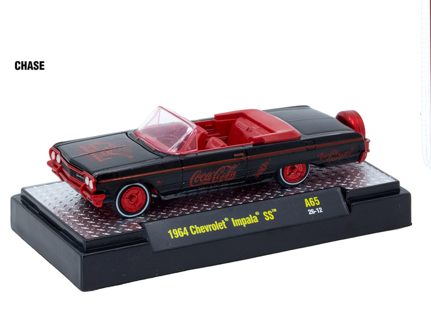 "Coca-Cola" Set of 3 pieces Release 65 Limited Edition to 4800 pieces Worldwide 1/64 T&y Diecast Models by M2 Machines