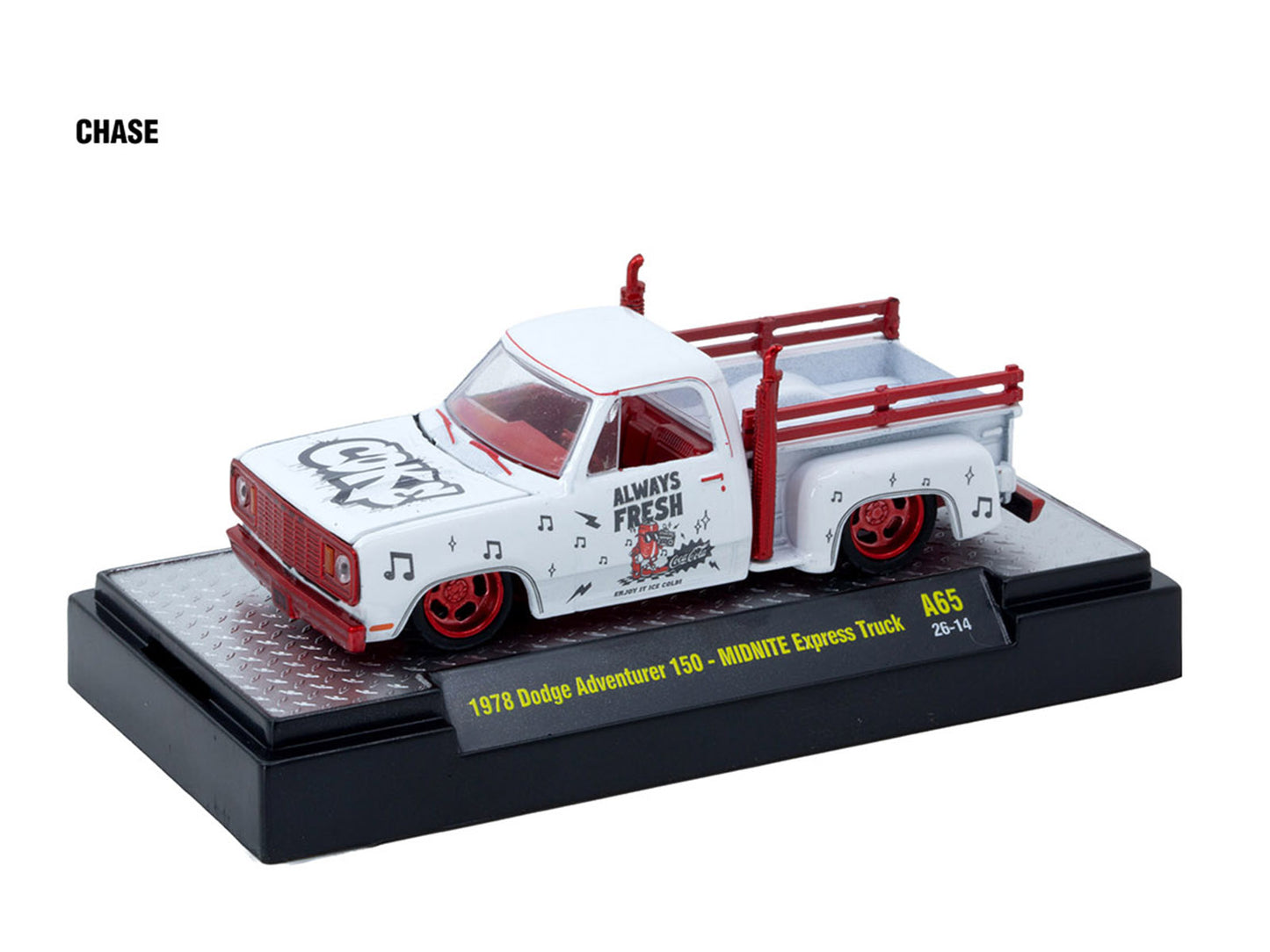 "Coca-Cola" Set of 3 pieces Release 65 Limited Edition to 4800 pieces Worldwide 1/64 T&y Diecast Models by M2 Machines