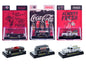 "Coca-Cola" Set of 3 pieces Release 65 Limited Edition to 4800 pieces Worldwide 1/64 T&y Diecast Models by M2 Machines