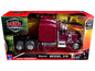 Peterbilt 379 Truck Tractor Burgundy Metallic "Long Haul Trucker" Series 1/32  T&y Diecast Model by New Ray