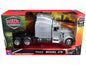 Peterbilt 379 Truck Tractor Silver Metallic "Long Haul Trucker" 1/32 T&y Diecast Model by New Ray