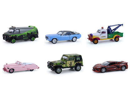 GreenLight "Garbage Pail Kids" Series #8 Set of 6 pieces 1/64 Diecast Models by <h2>"Garbage Greenlight</h2> <p>High-quality model car perfect for collectors and enthusiasts. Features detailed interio