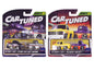 "Just Truck'n" Double Pack Series 9 Set of 4 Cars Diecast Model Cars by CarTuned