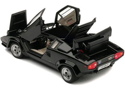 Lamborghini Countach 5000S Black 1/43 Diecast Model Car by Autoart <h2>Lamborghini Autoart</h2> <p>High-quality perfect for collectors and enthusiasts. Features detailed interior exterior craftsmanshi