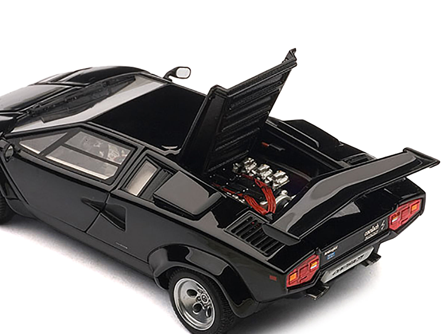 Lamborghini Countach 5000S Black 1/43 Diecast Model Car by Autoart <h2>Lamborghini Autoart</h2> <p>High-quality perfect for collectors and enthusiasts. Features detailed interior exterior craftsmanshi