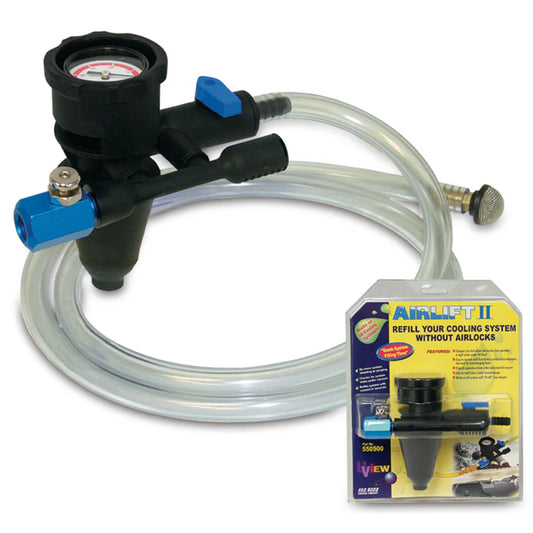 UView Airliftâ„¢ II: refills cooling systems and eliminates airlocks
