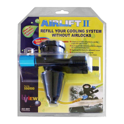 UView Airliftâ„¢ II: refills cooling systems and eliminates airlocks