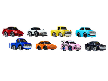 JDM Tuners Series 4 Set of 8 Pieces Diecast Model Cars by CarTuned