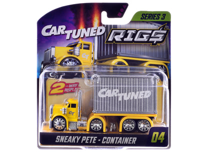 "Rigs" Container Case Series 3 Set of 4 Pieces T&y Diecast Model Cars by CarTuned