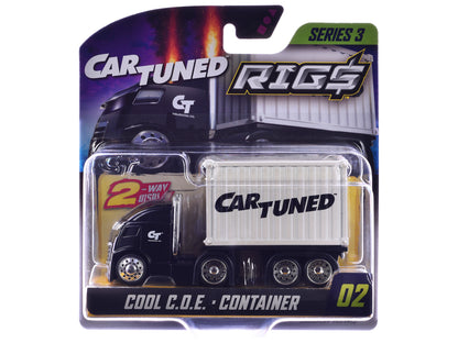 "Rigs" Container Case Series 3 Set of 4 Pieces T&y Diecast Model Cars by CarTuned
