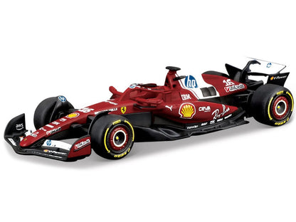 Ferrari SF-25 #16 Charles Leclerc Formula One F1 World Championship (2025) "Formula Racing" Series 1/64 T&y Diecast Model Car by Bburago