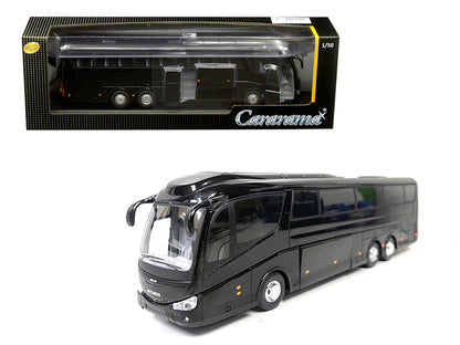 Super Coach Autobus Black 1/50 Diecast by Cararama