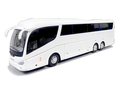 Super Coach Autobus White 1/50 Diecast by Cararama