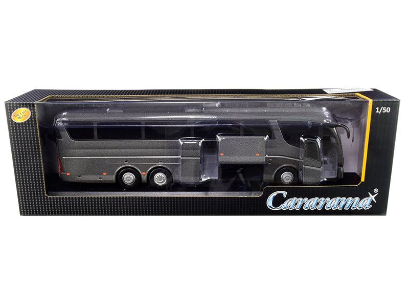 Scania Irizar Pb Bus Dark Gray Metallic 1/50 Diecast by Cararama