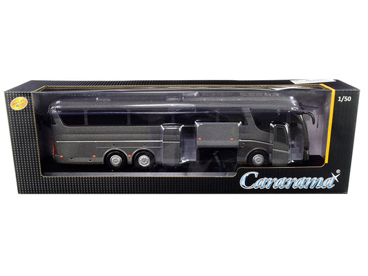Scania Irizar Pb Bus Dark Gray Metallic 1/50 Diecast by Cararama