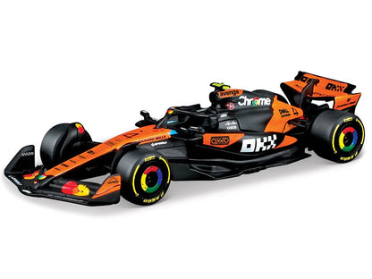 McLaren MCL39 #4 Lando Norris Winner Formula One F1 "Australian GP" (2025) "Formula Racing" Series 1/64 T&y Diecast Model Car by Bburago