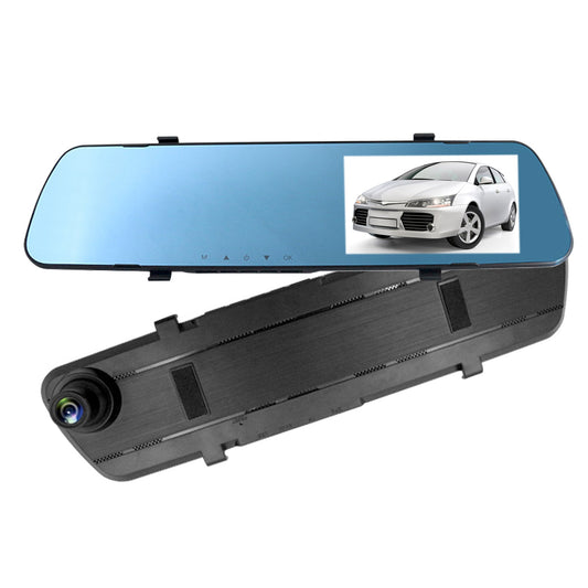 1080P Car Dvr 4.3In Camera Dash Cam Camcorder Recorder With 140° Angle Loop Rec