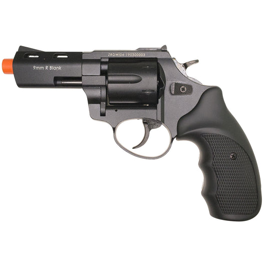 Zoraki R2 3" Barrel - Front Firing Blank Gun Revolver Black