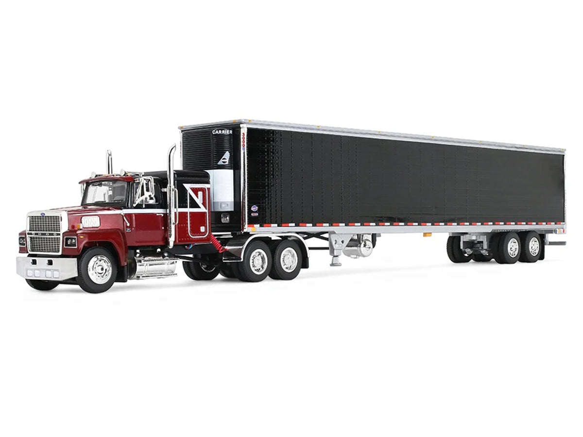 Ford LTL 9000 48 Flat Top Sleeper 53' Utility Trailer Reefer Volcano & 1/64