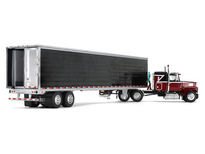 Ford LTL 9000 48 Flat Top Sleeper 53' Utility Trailer Reefer Volcano & 1/64
