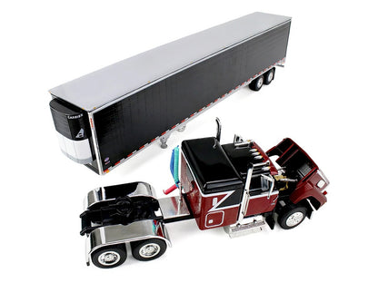 Ford LTL 9000 48 Flat Top Sleeper 53' Utility Trailer Reefer Volcano & 1/64